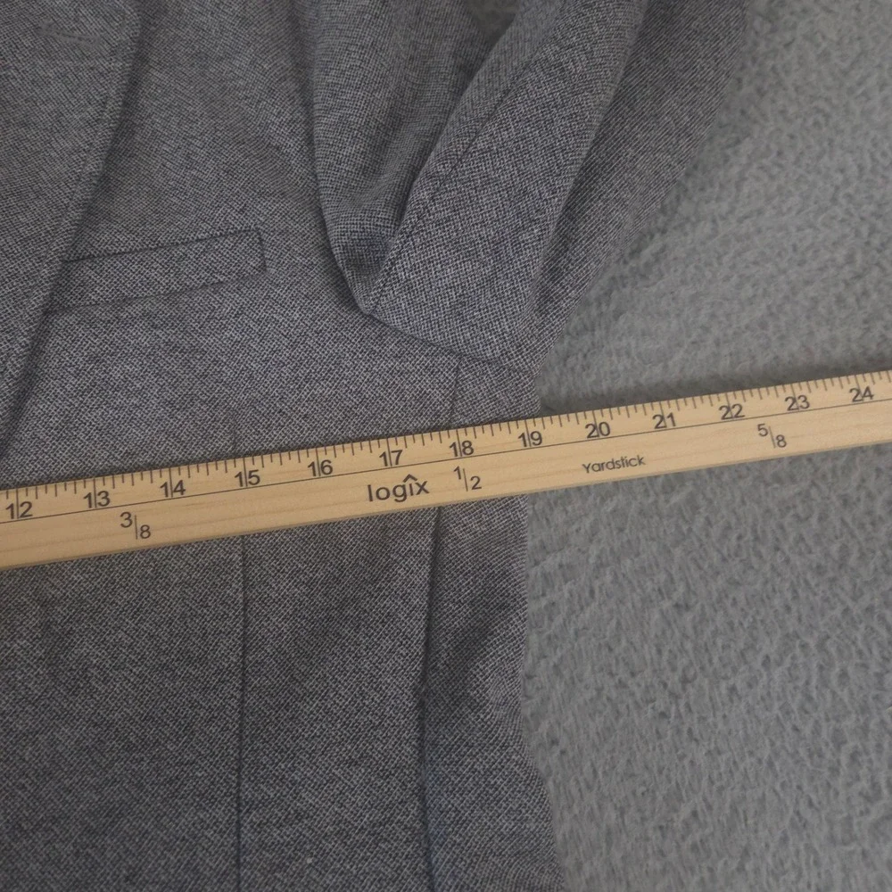 Goodfellow & Co Blazer Mens S Gray Cotton Blend Textured Surgeons Cuff Jacket